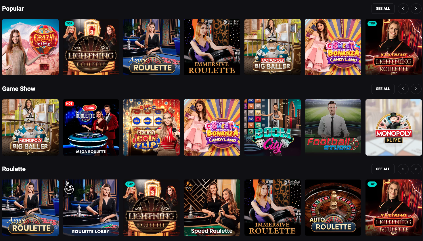 n1 casino élő kaszinó