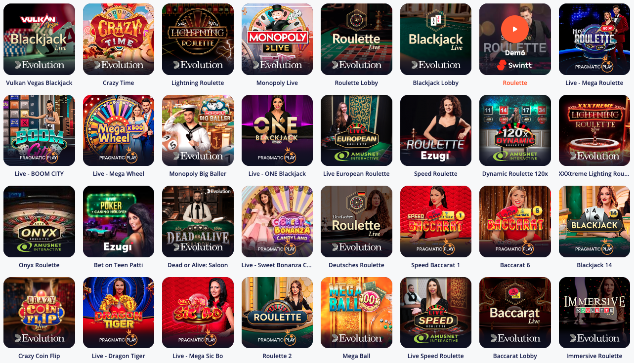 vulkan casino online