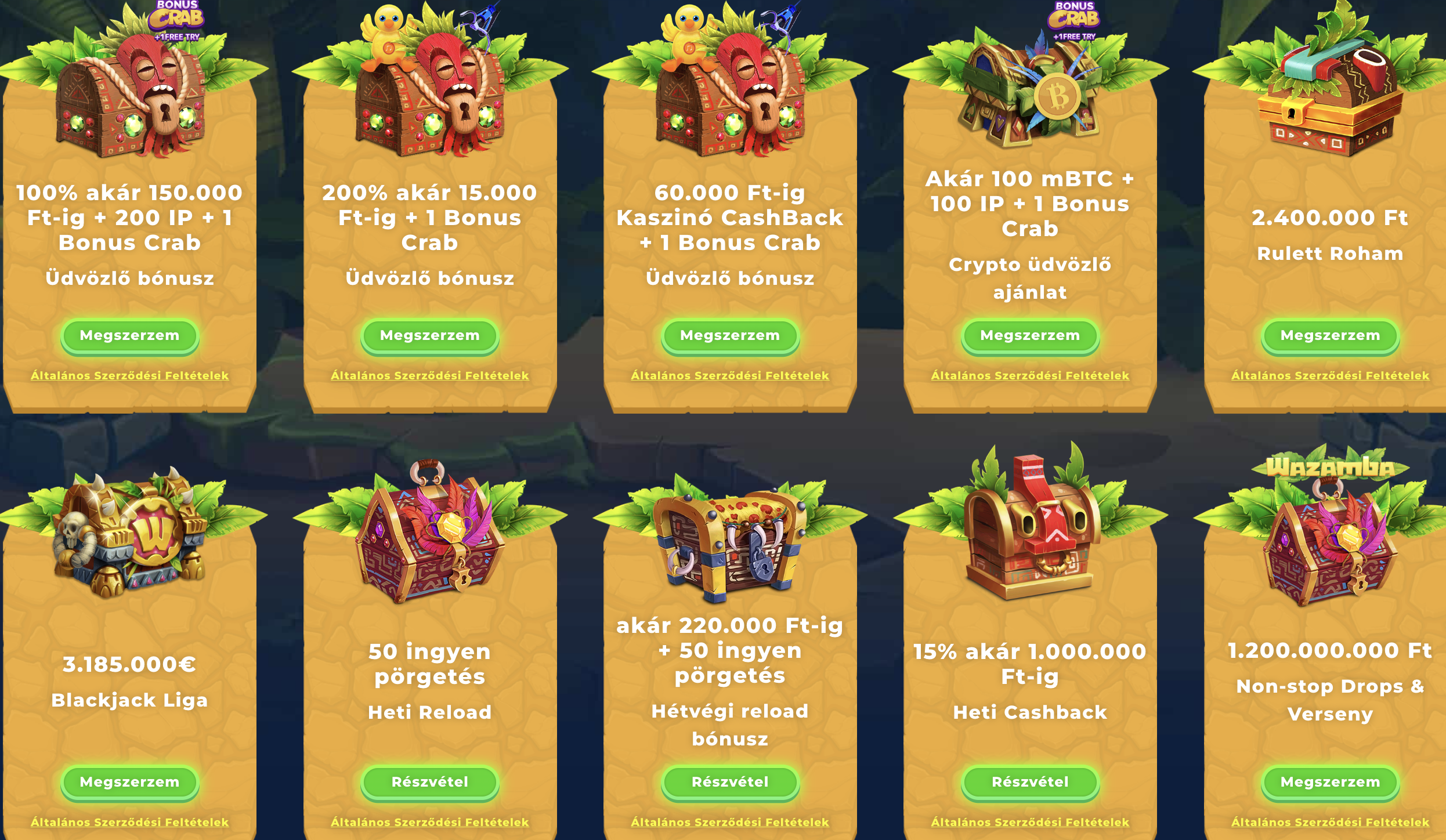 wazamba casino bonus