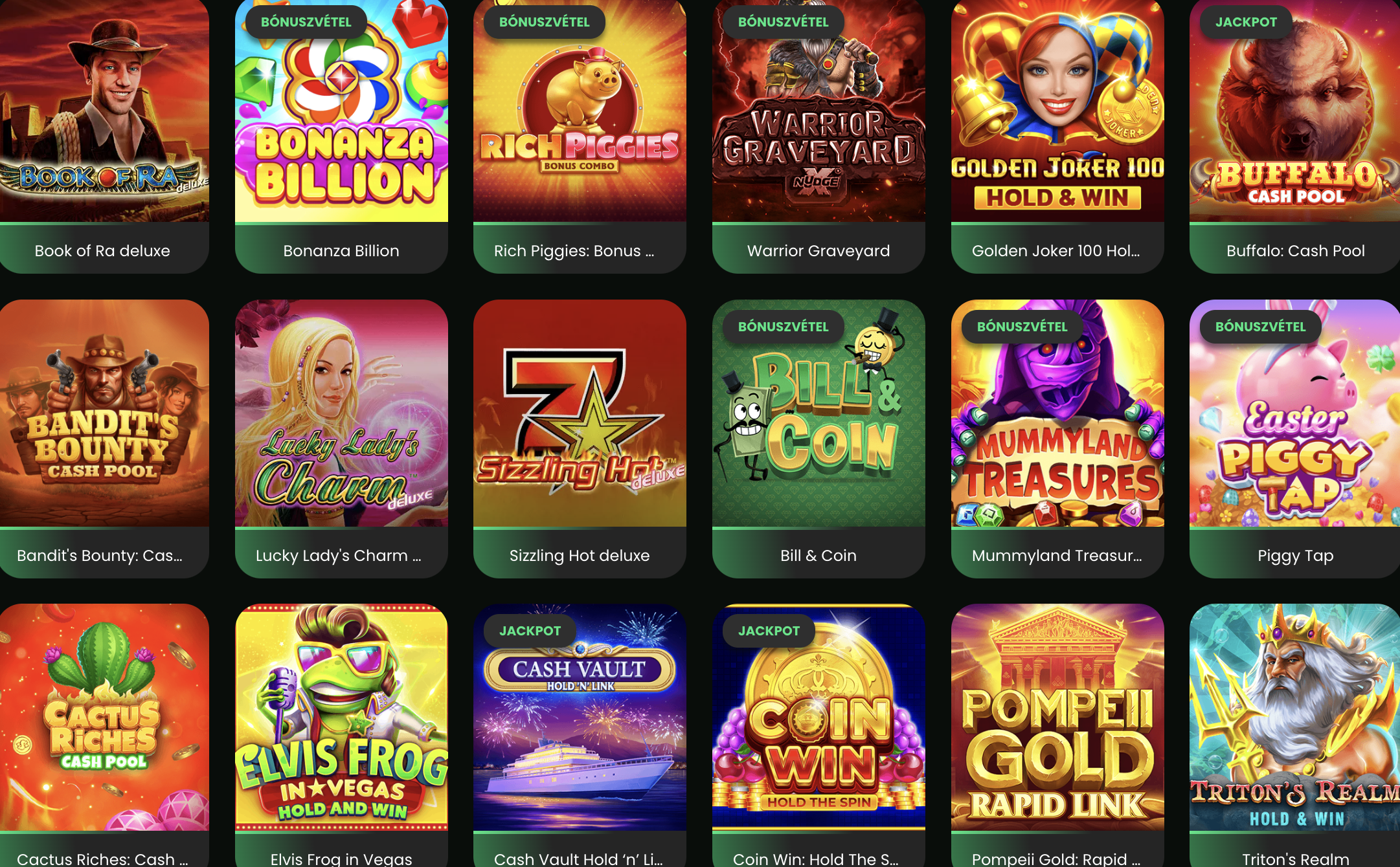 zip casino nyerőgépek