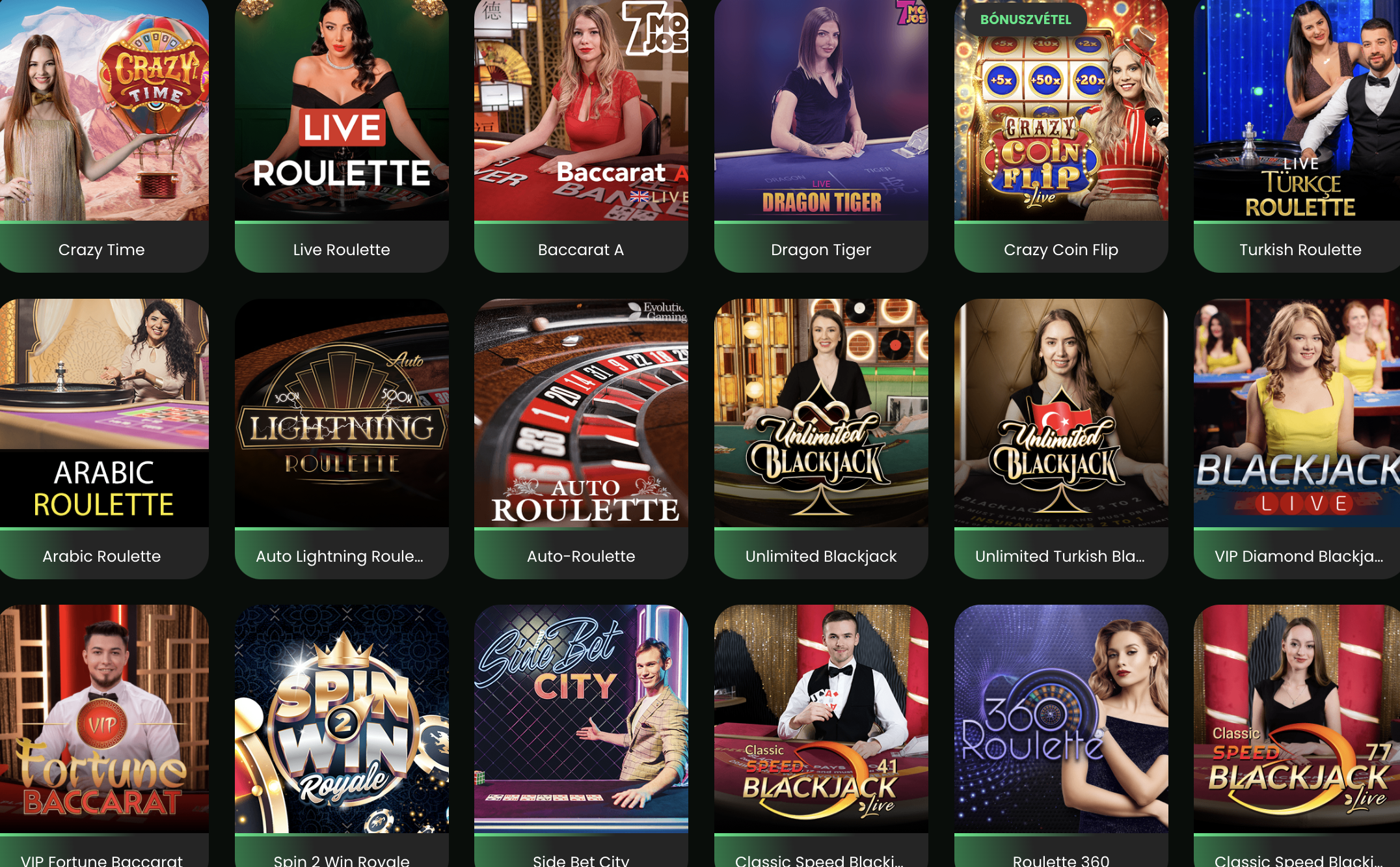 élő zipcasino