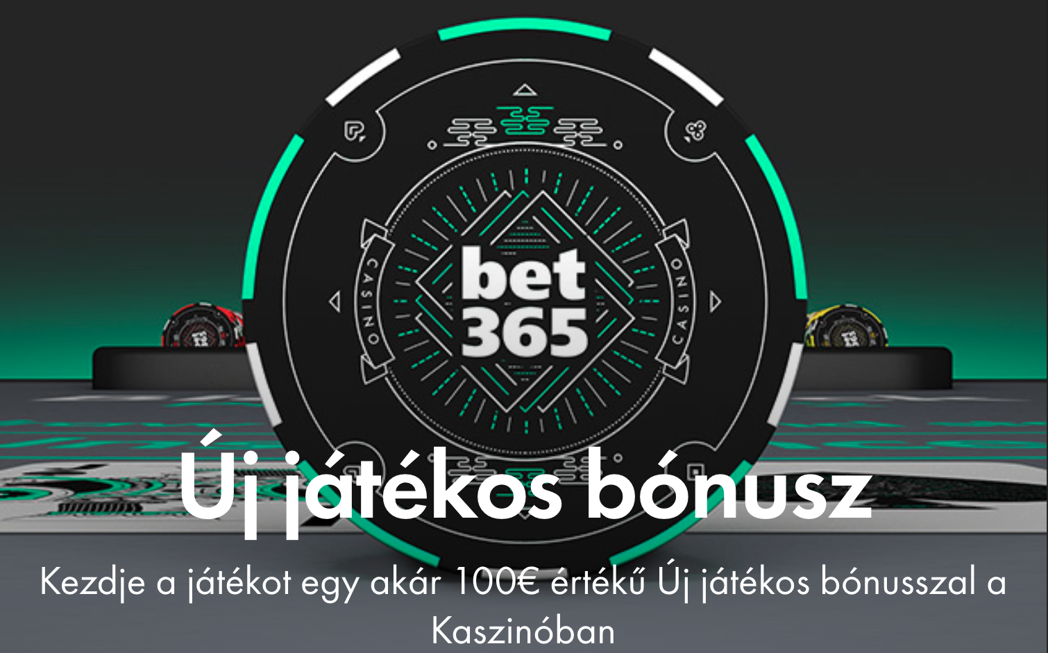 bet365 kaszinó üdvözlő bónusz