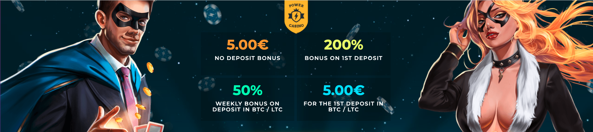 power casino bónuszok